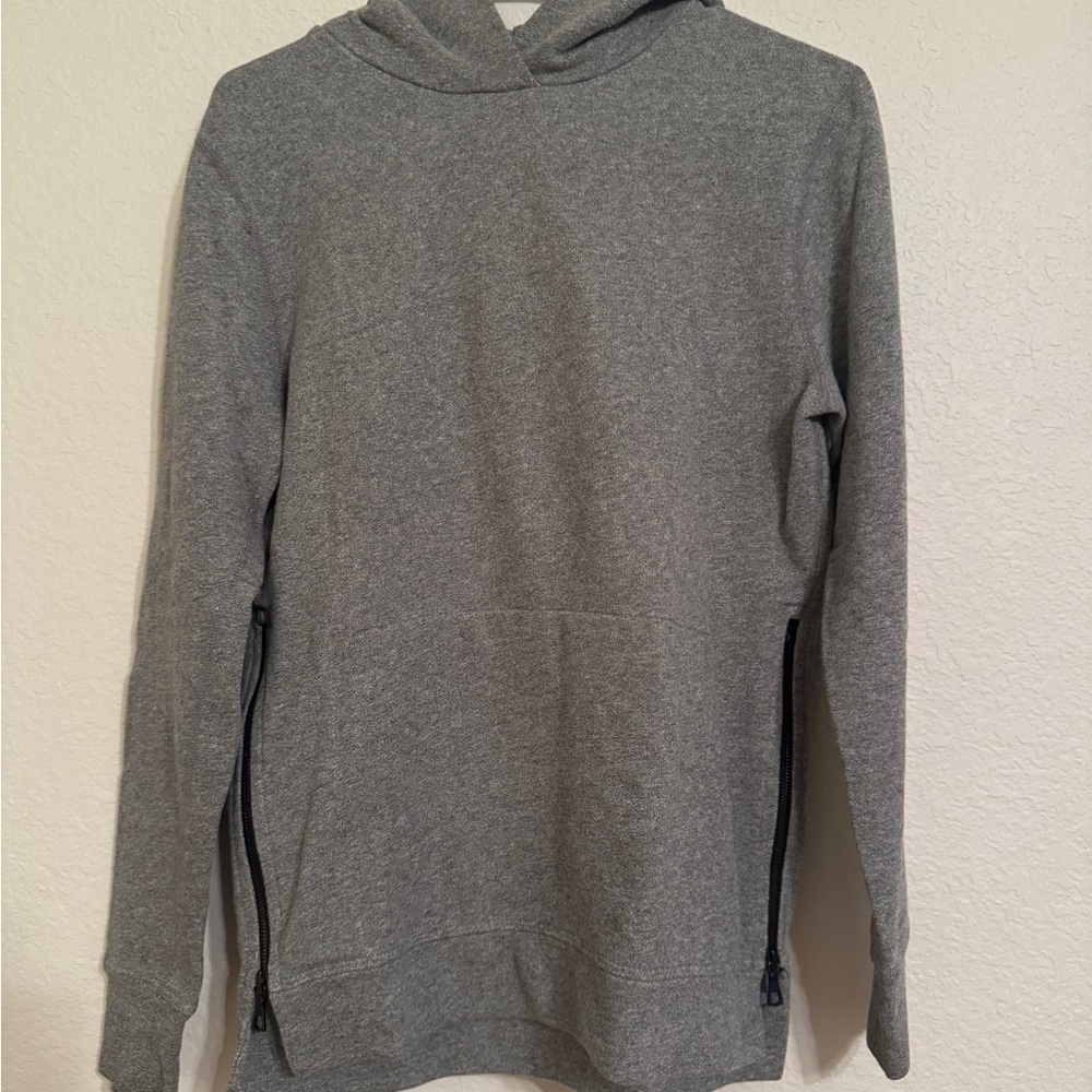 John Elliott Heather Gray Knit Hoodie